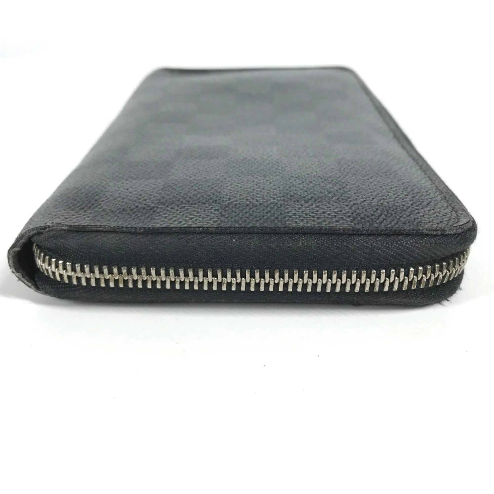 Louis Vuitton Damier Canvas Damier Graphite Long Wallet (Bi-Fold) (Pre-Owned)