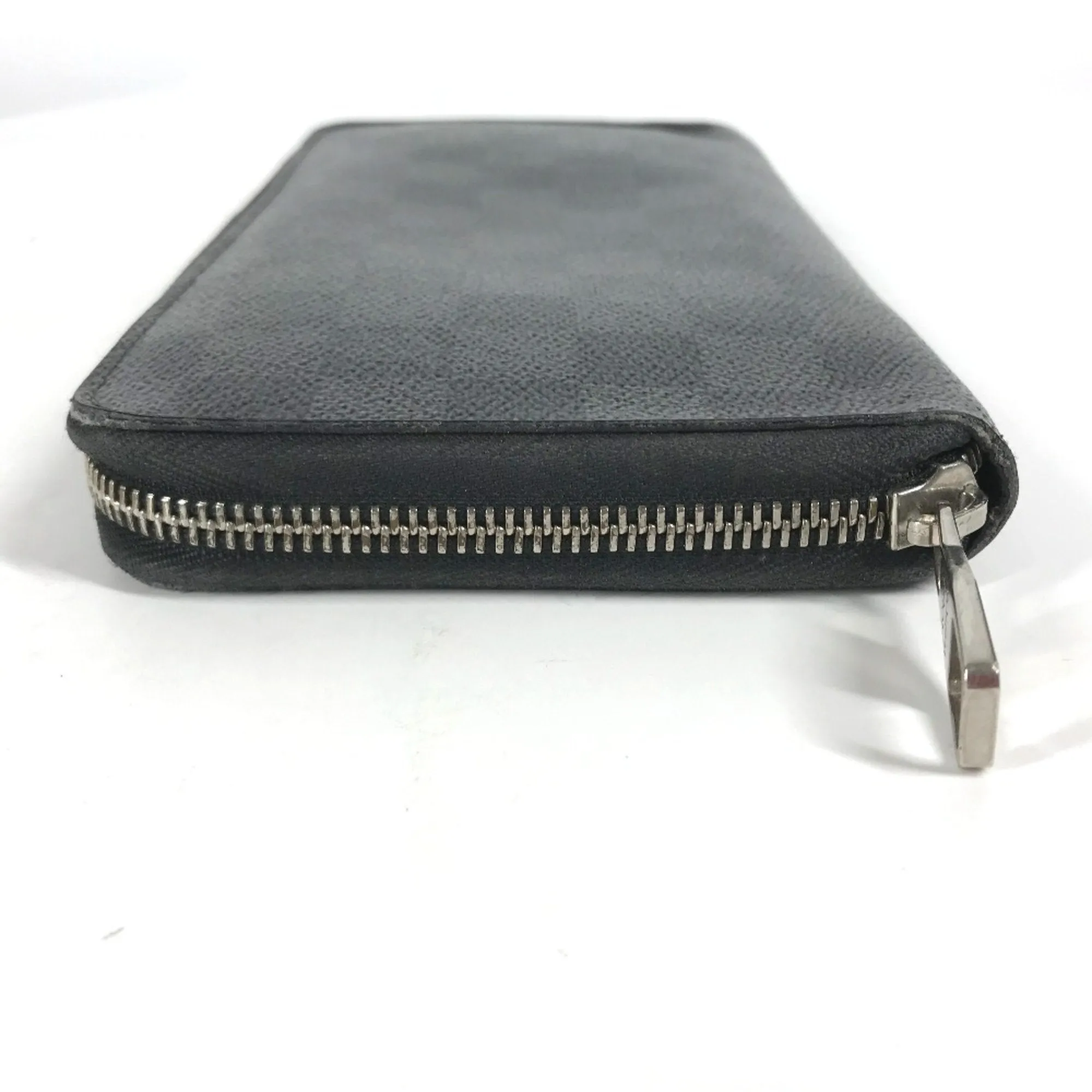 Louis Vuitton Damier Canvas Damier Graphite Long Wallet (Bi-Fold) (Pre-Owned)