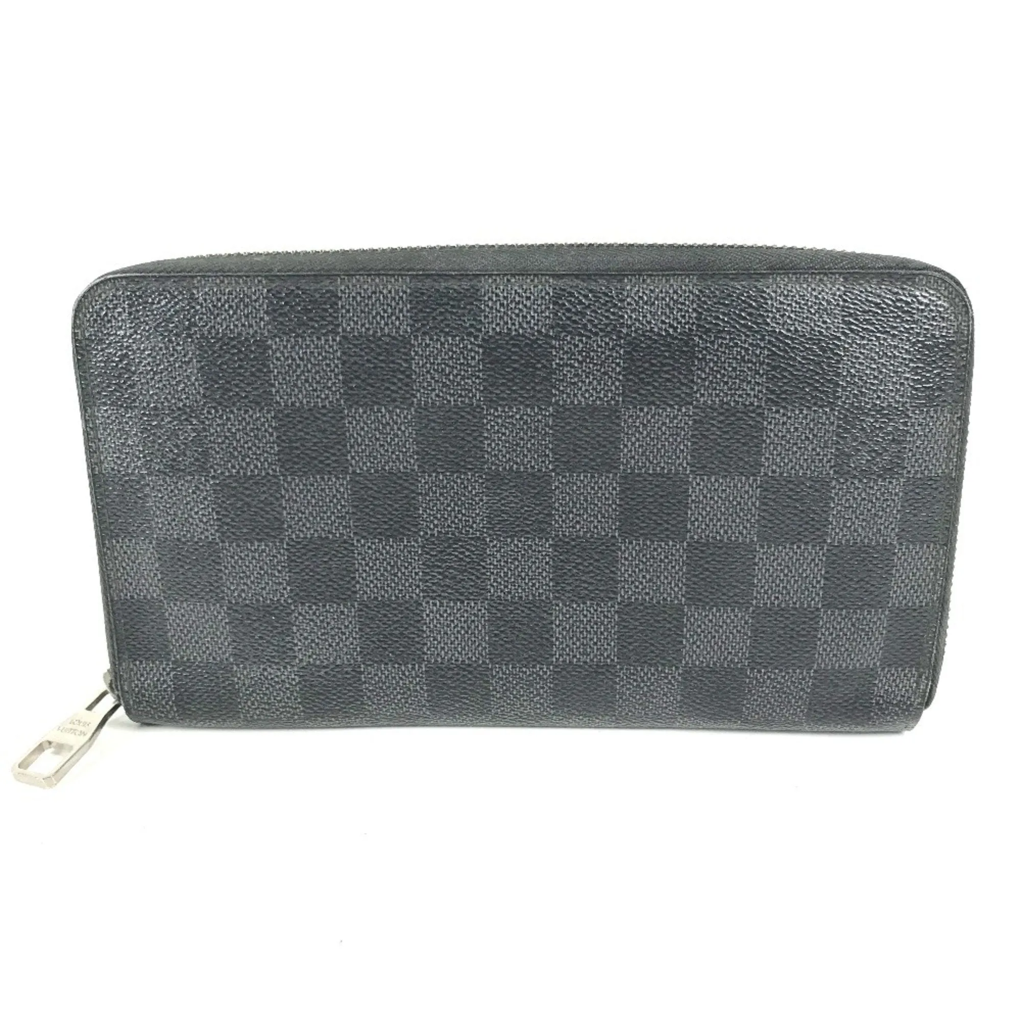 Louis Vuitton Damier Canvas Damier Graphite Long Wallet (Bi-Fold) (Pre-Owned)