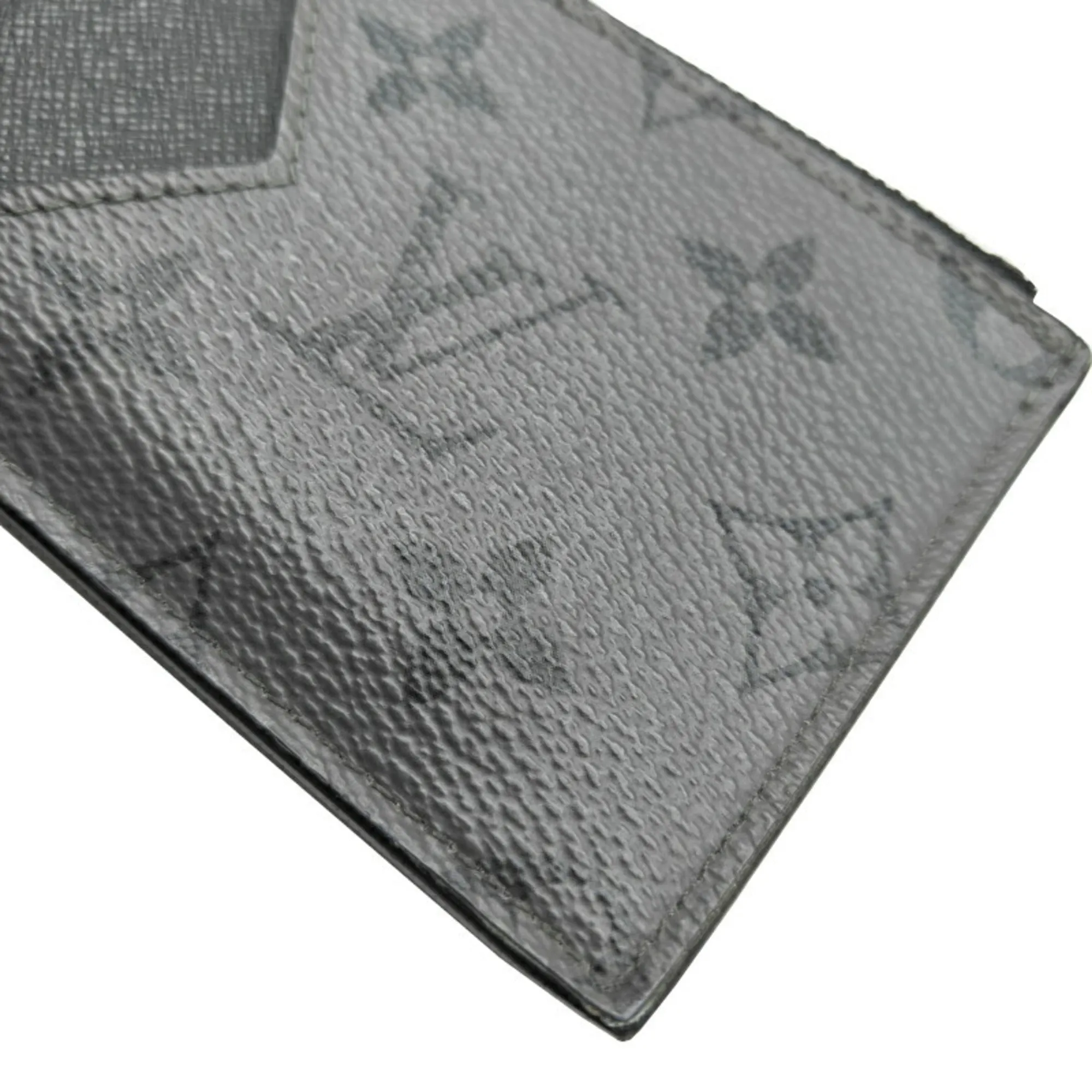 Louis Vuitton  Monogram Eclipse Coin Purse/Coin Case (Pre-Owned)