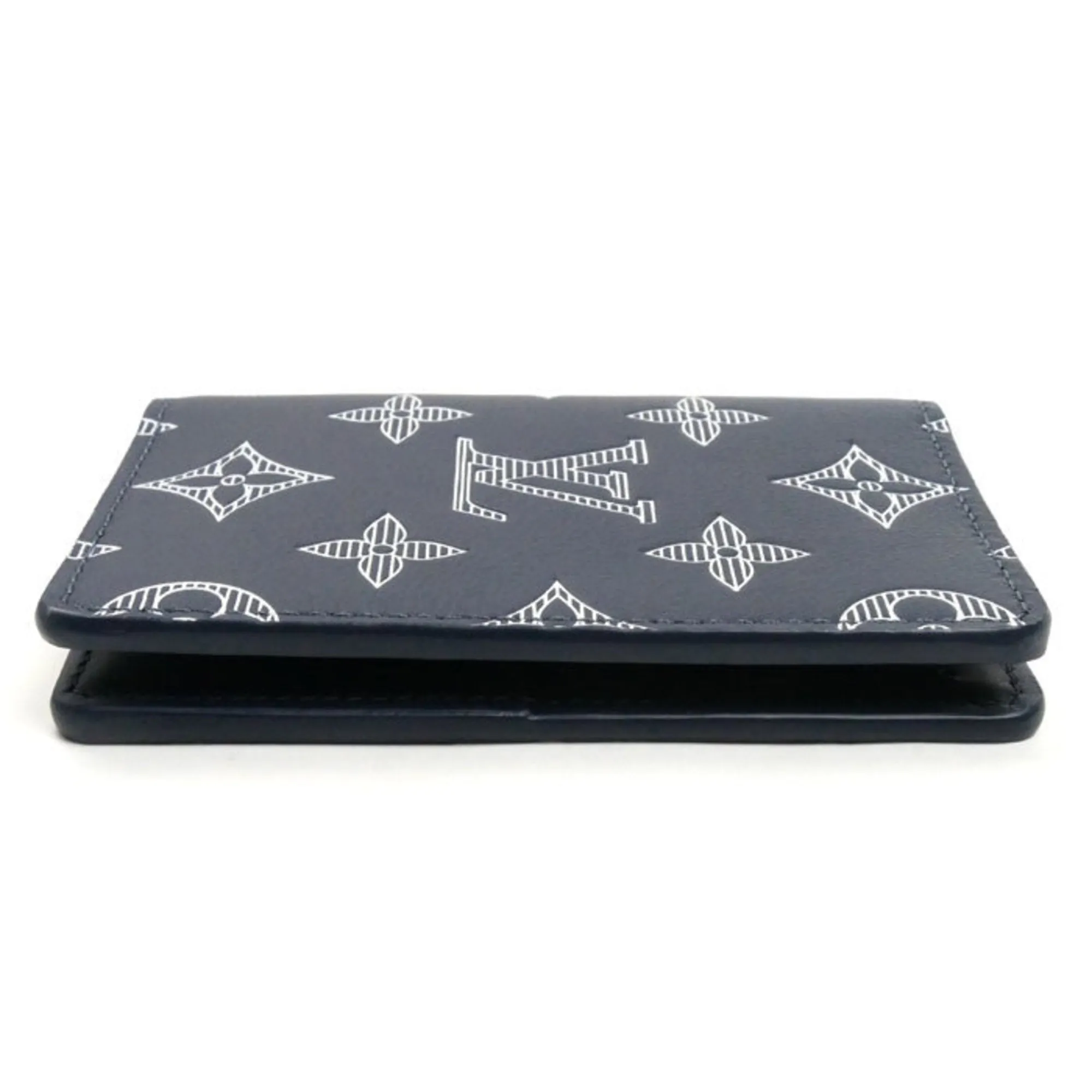 Louis Vuitton Monogram Shadow Card Case (Pre-Owned)