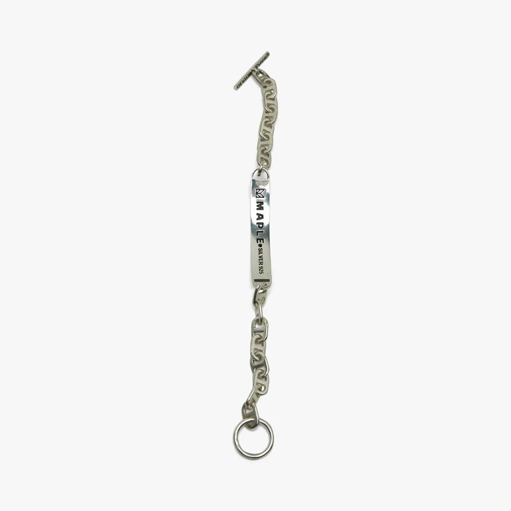 MAPLE Bandana ID Bracelet / Silver .925