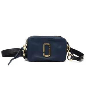 Marc Jacobs Navy Leather Crossbody Bag