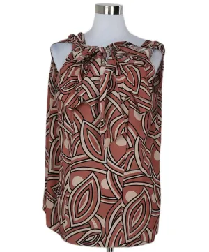 Marni Pink Black & White Print Top sz 4