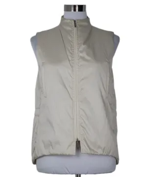 Max Mara Beige Nylon Vest sz 4
