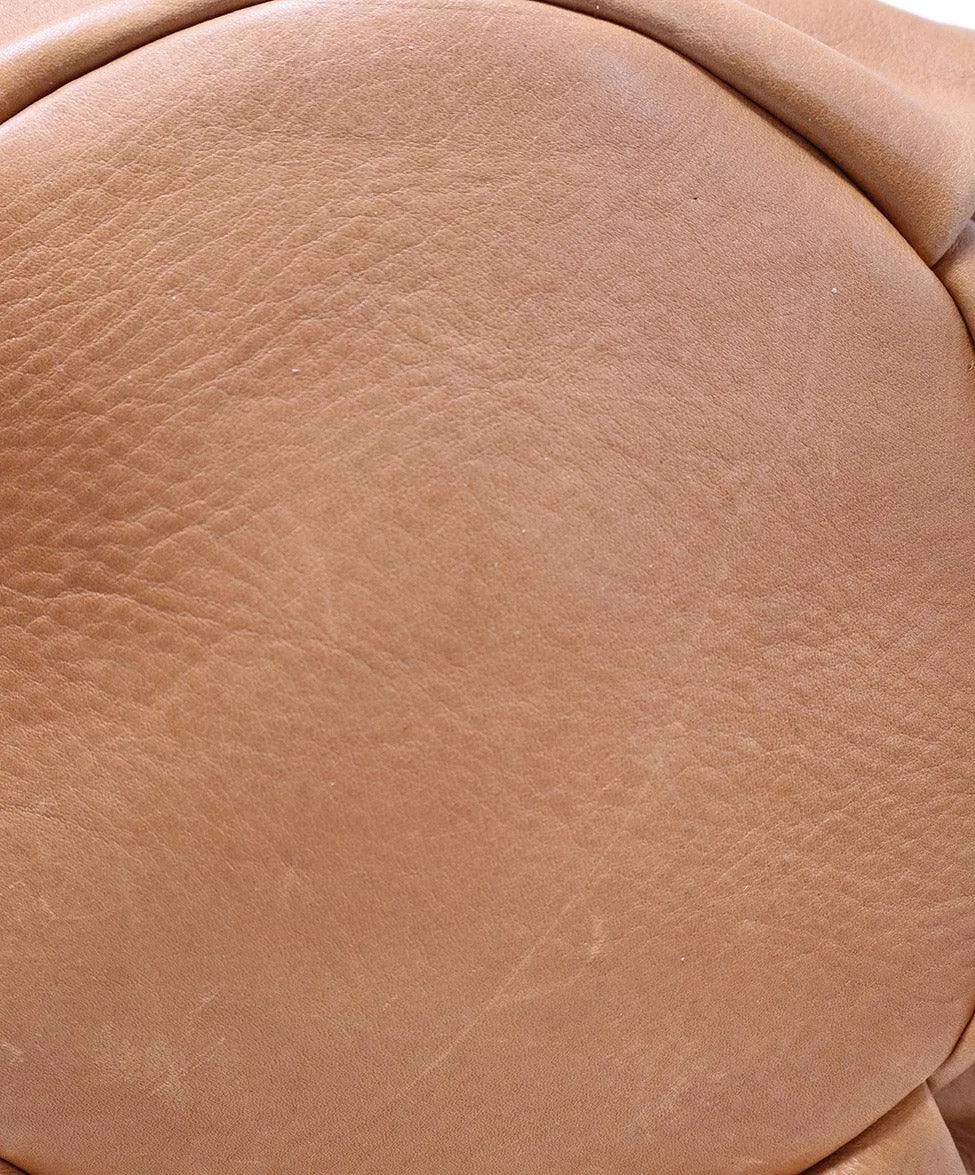 Mecha Mendez Tan Leather Tote
