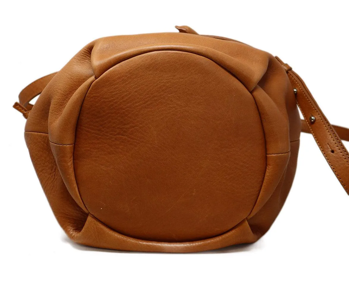 Mecha Mendez Tan Leather Tote