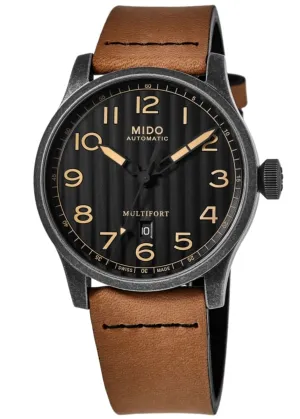 Mido Men's Multifort 44mm Automatic Watch