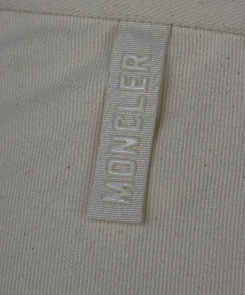 Moncler Beige Cotton Skirt sz 4