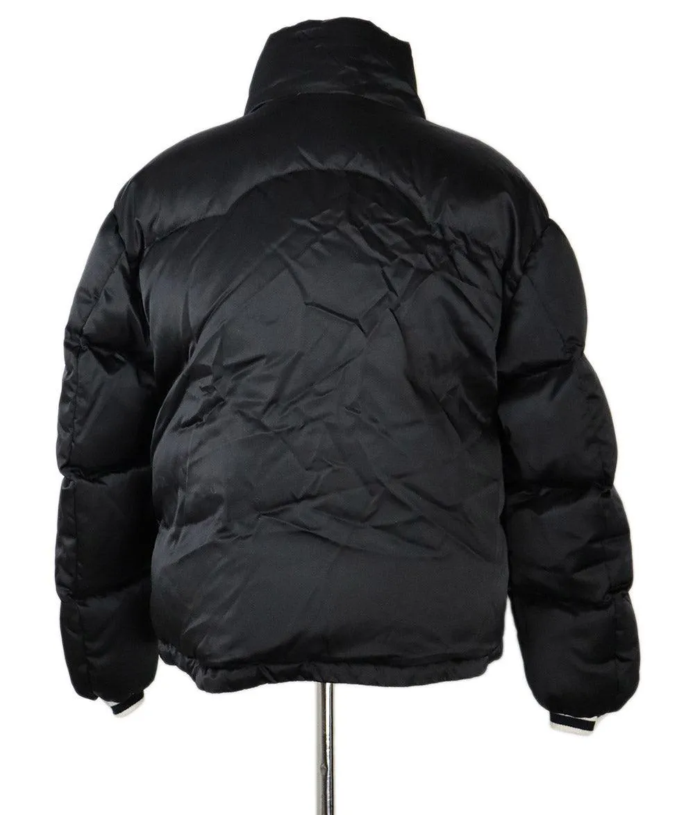 Moncler Black Nylon & Down Puffer Coat sz 0