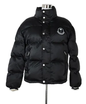 Moncler Black Nylon & Down Puffer Coat sz 0