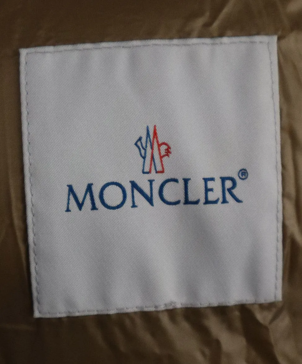 Moncler Black Nylon & Down Puffer Coat sz 0