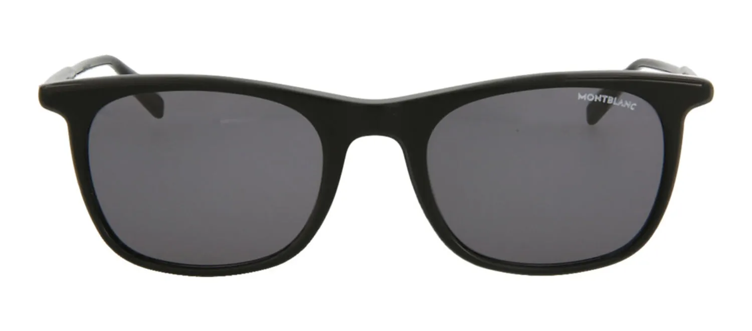 Montblanc MB0007S 001 Wayfarer Sunglasses