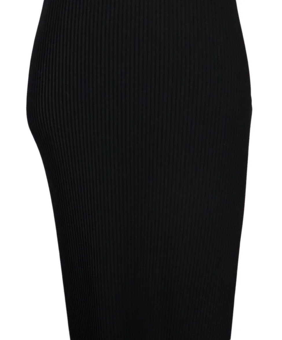 Mugler Vintage Black Pleated Skirt sz 4