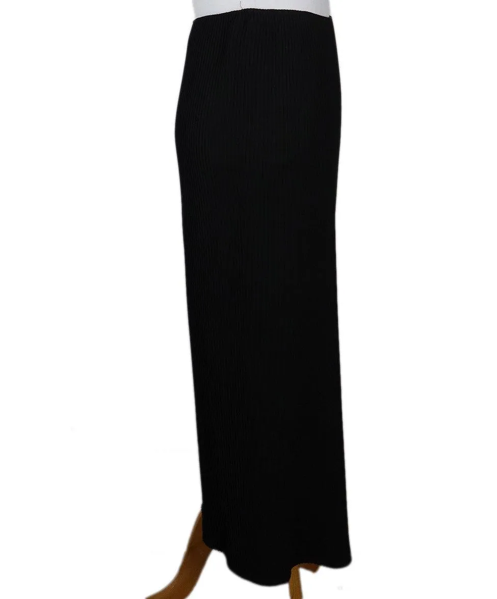 Mugler Vintage Black Pleated Skirt sz 4
