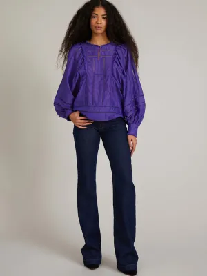 Munthe City Blouse Purple