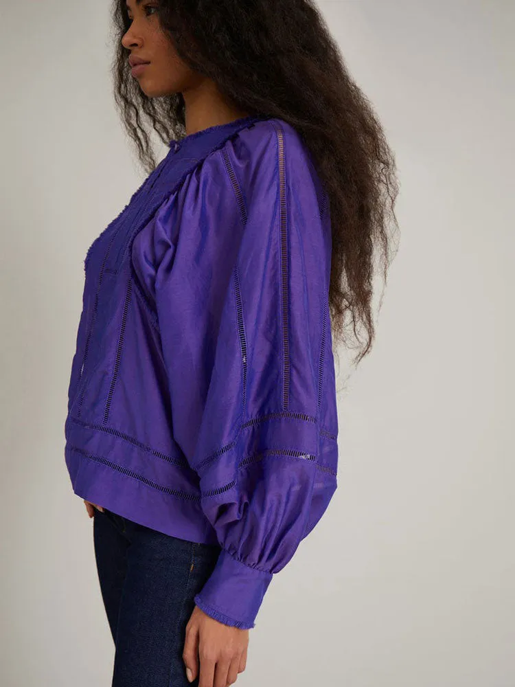 Munthe City Blouse Purple