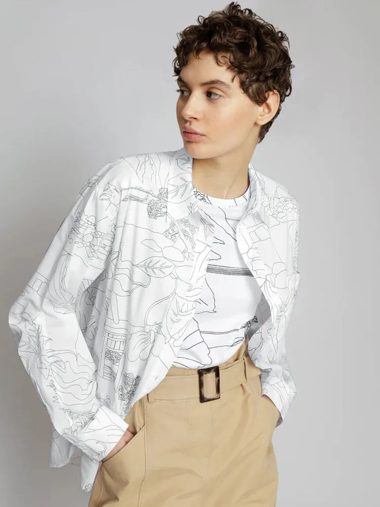 Munthe Earl Shirt White