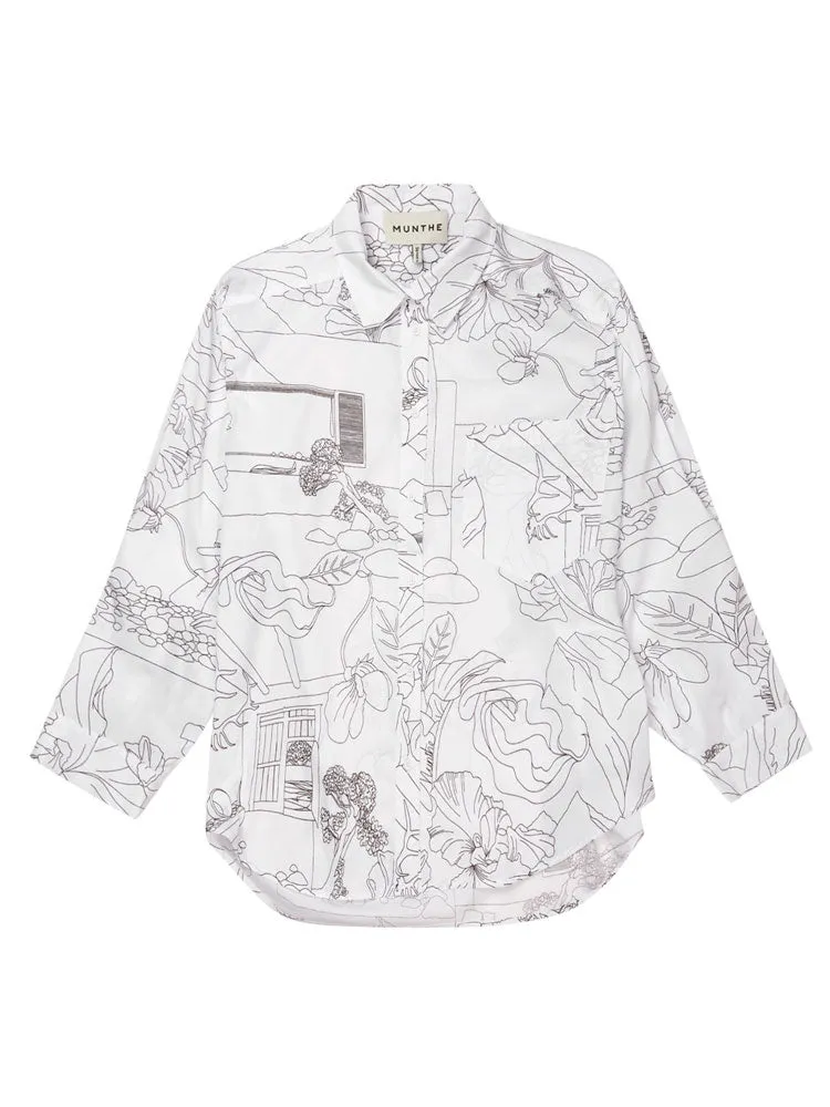 Munthe Earl Shirt White