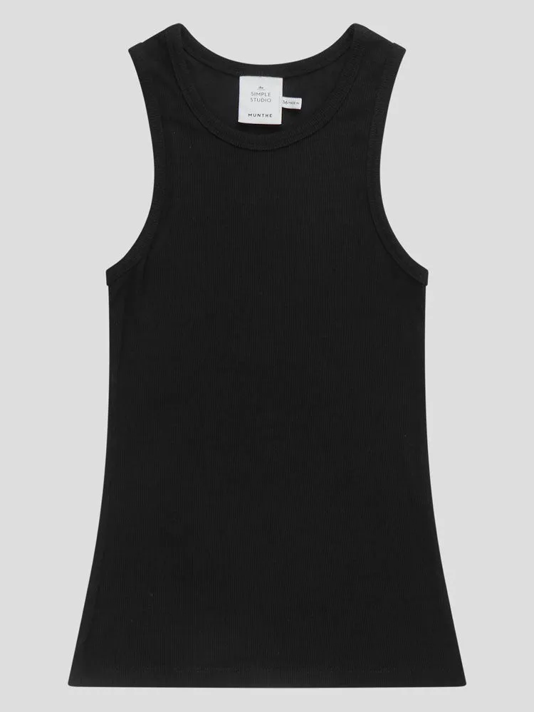 Munthe Peach Top Black