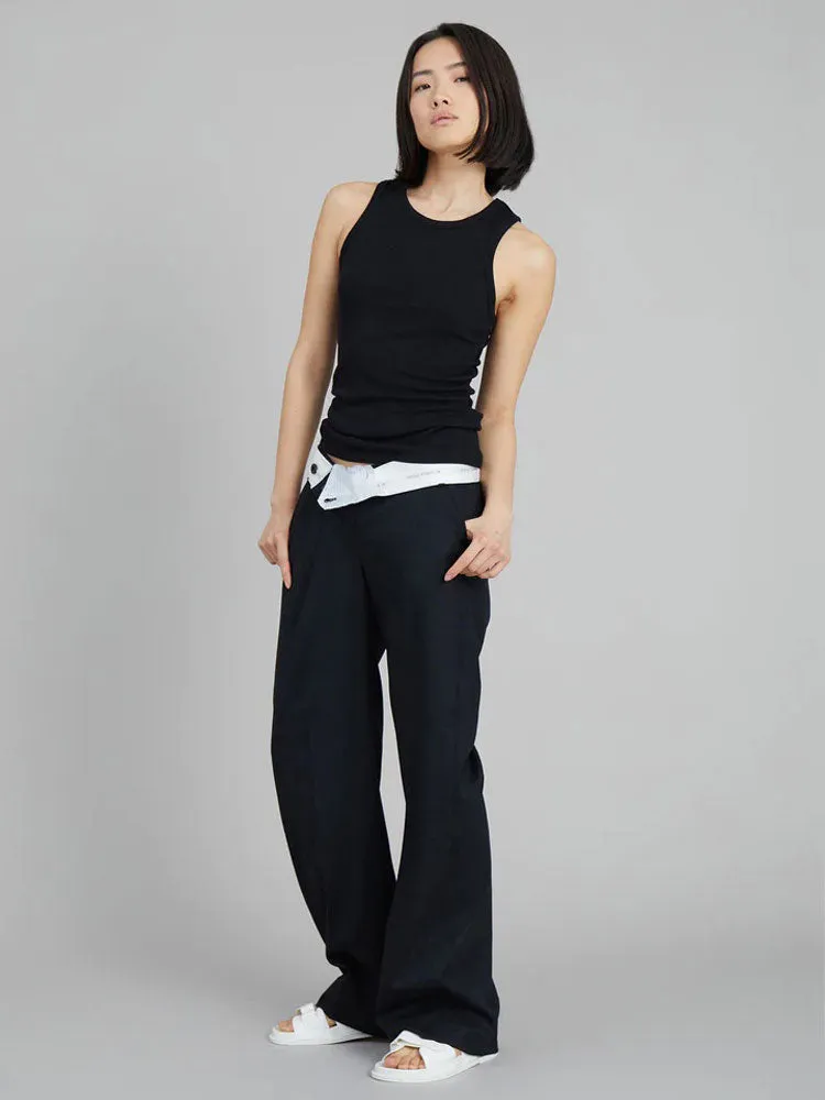 Munthe Peach Top Black