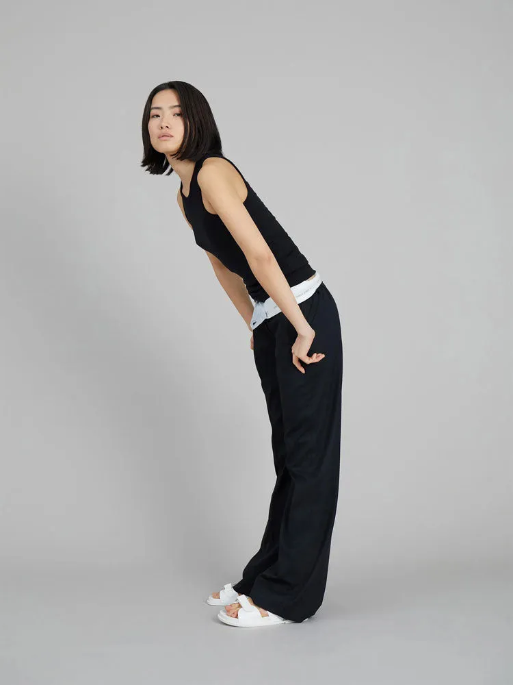 Munthe Peach Top Black