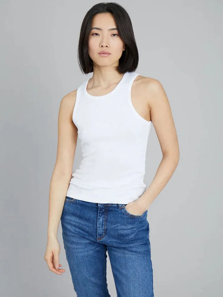 Munthe Peach Top White