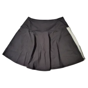 New Adair Zoey Jet/Snow Pull-On Skort with Athletic Stripe Size S