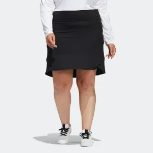 New Adidas Black Plus Size Frill Golf Skort MSP$75