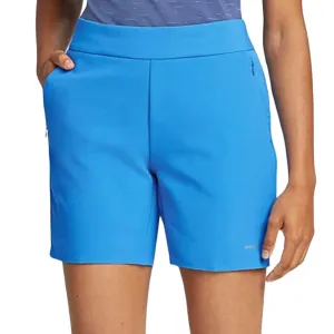 New Annika by Cutter & Buck Competitor Blue 6" Golf Shorts MSP$66