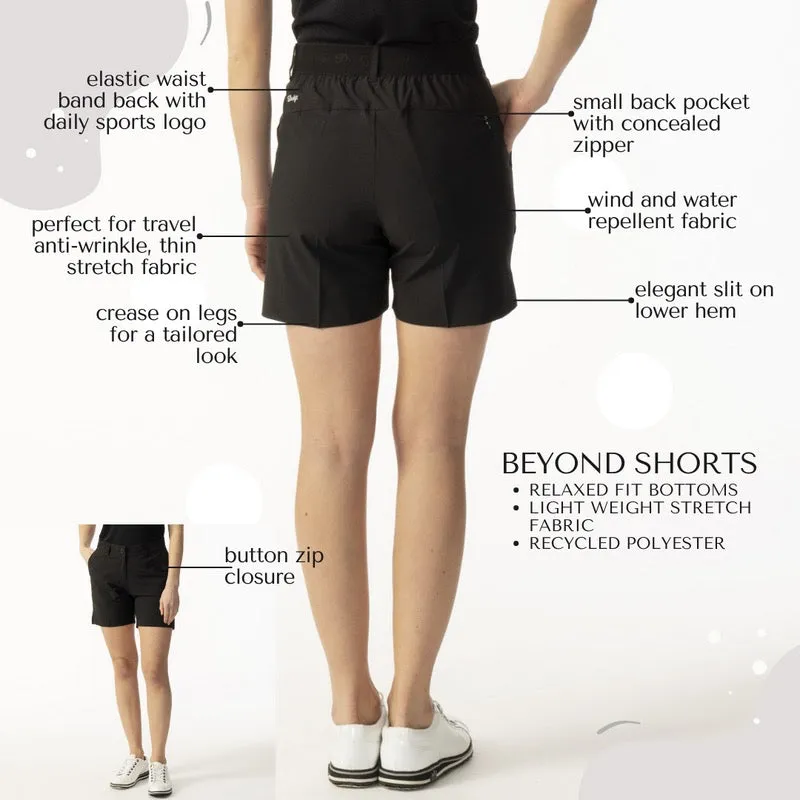 New Daily Sports Beyond Black Golf Shorts MSP$95
