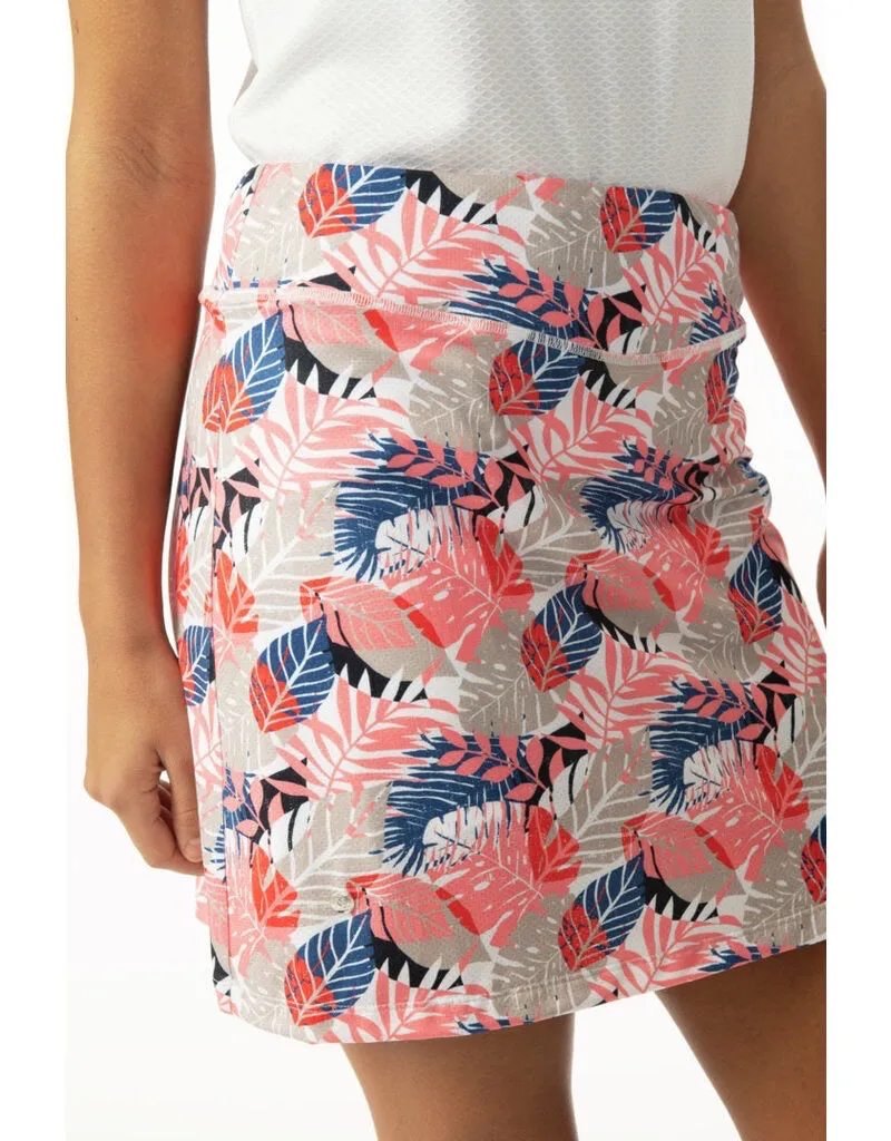 New Daily Sports Flair Vivid Coral Golf Skort 18" MSP$110