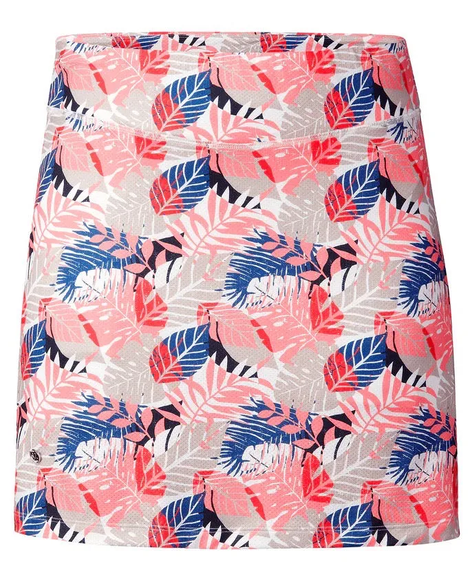 New Daily Sports Flair Vivid Coral Golf Skort 18" MSP$110
