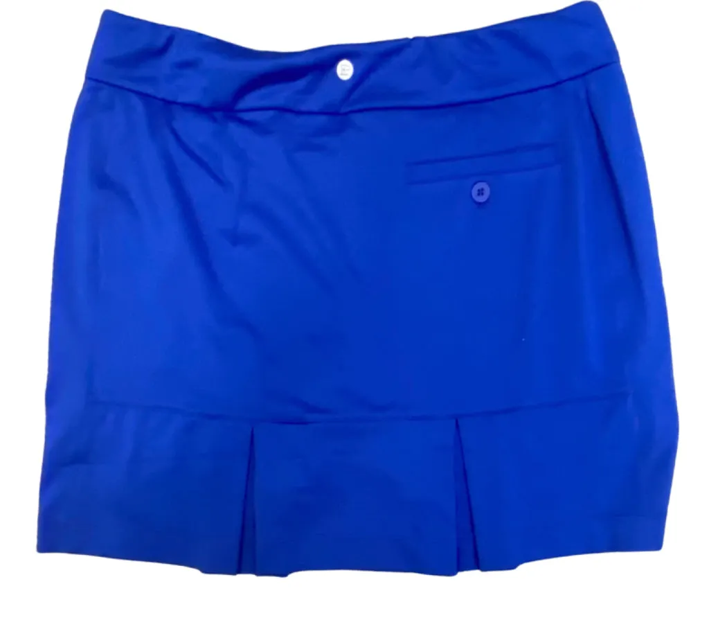 New EP Pro Royal Blue Back Pleat Skort  MSP$82