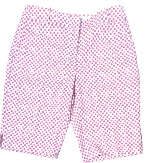 New Fairway & Greene Lillian Short in Purple Polka Dots Size 2 MSP$105
