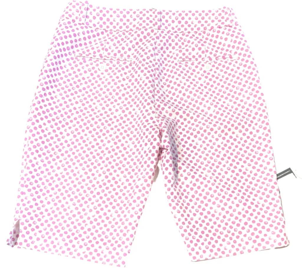 New Fairway & Greene Lillian Short in Purple Polka Dots Size 2 MSP$105