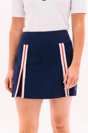 New Foray Golf American Braid Skort - Navy MSP$160