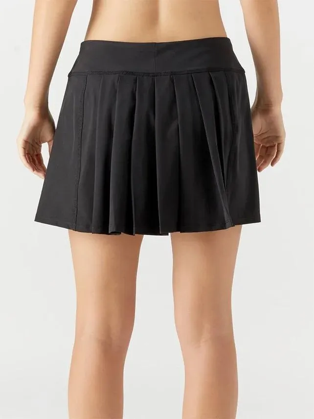 New Jofit Essential Black Dash Tennis Skort Size S MSP$72
