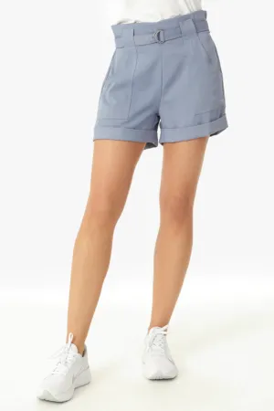 New Lole Sanni High Waist Shorts in Gray MSP$85