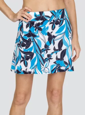 New Tail Activewear Kioko 17" Flounce Golf Skort  -Iris Oasis MSP$100