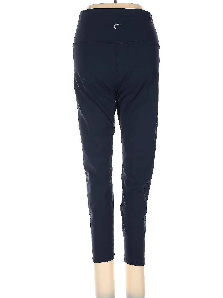 New Zyia Active Dark Navy Warmth Luxe 7/8 Legging Size 4 MSP$69