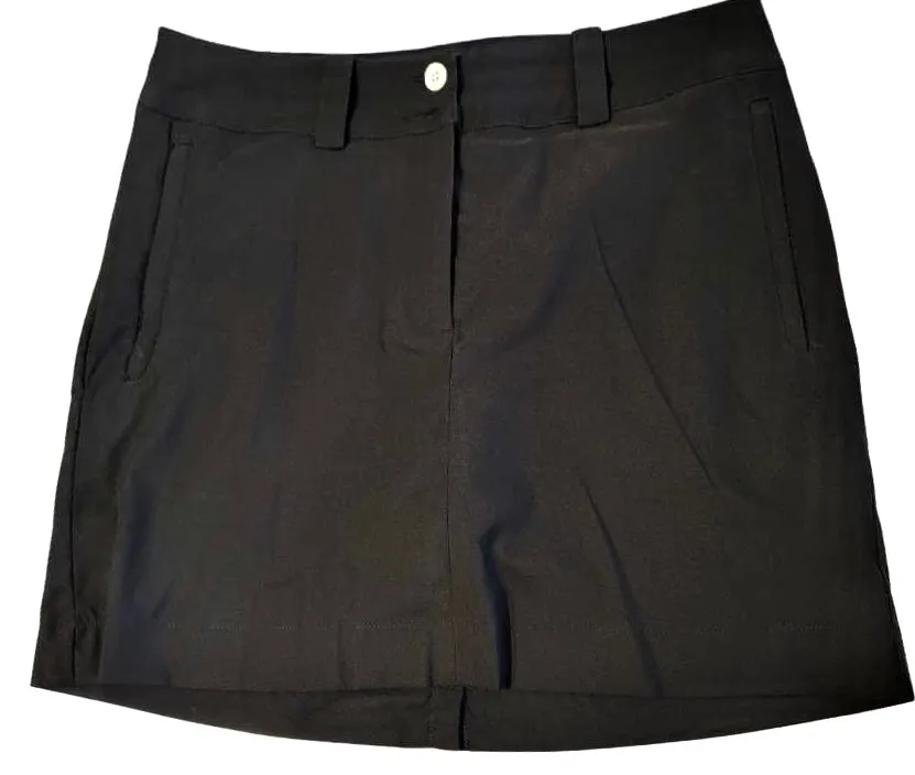 Nike Golf Black Skort Size 6 MSP$75