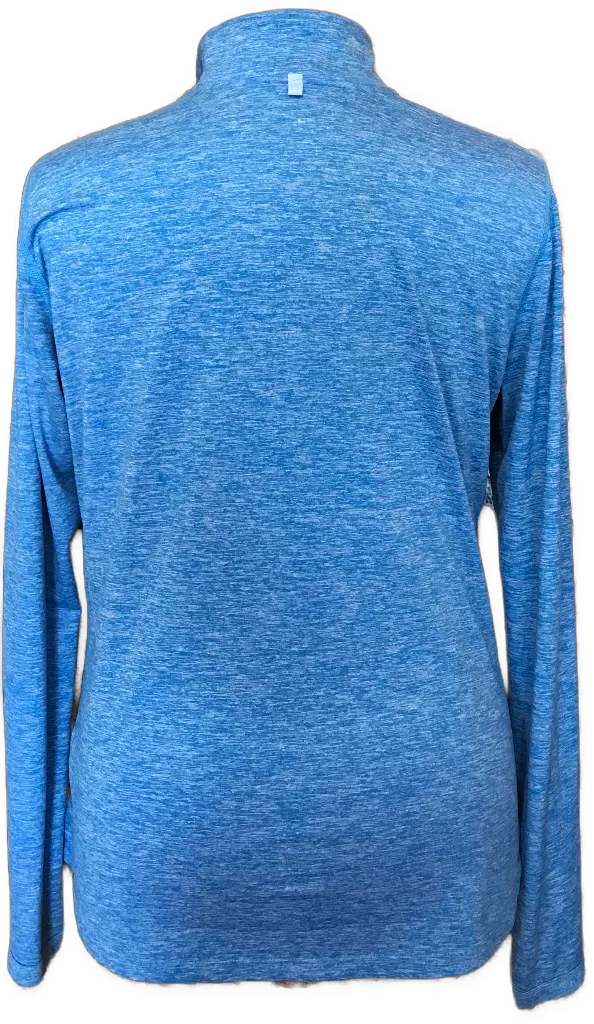 Nike Running Dri-Fit Light Blue Heather Pullover Size XL