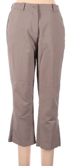 Nike Tour Performance Khaki Crop Pants Size 8 MSP$80