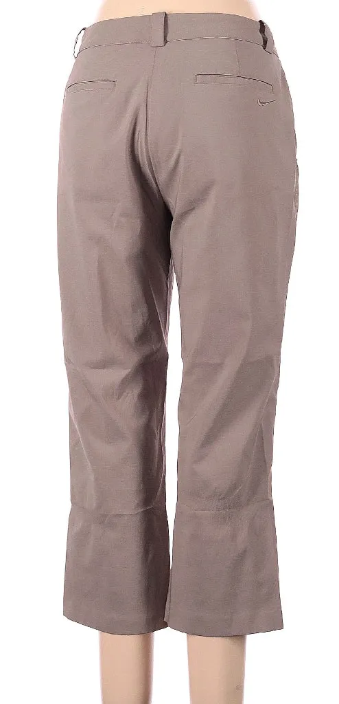 Nike Tour Performance Khaki Crop Pants Size 8 MSP$80