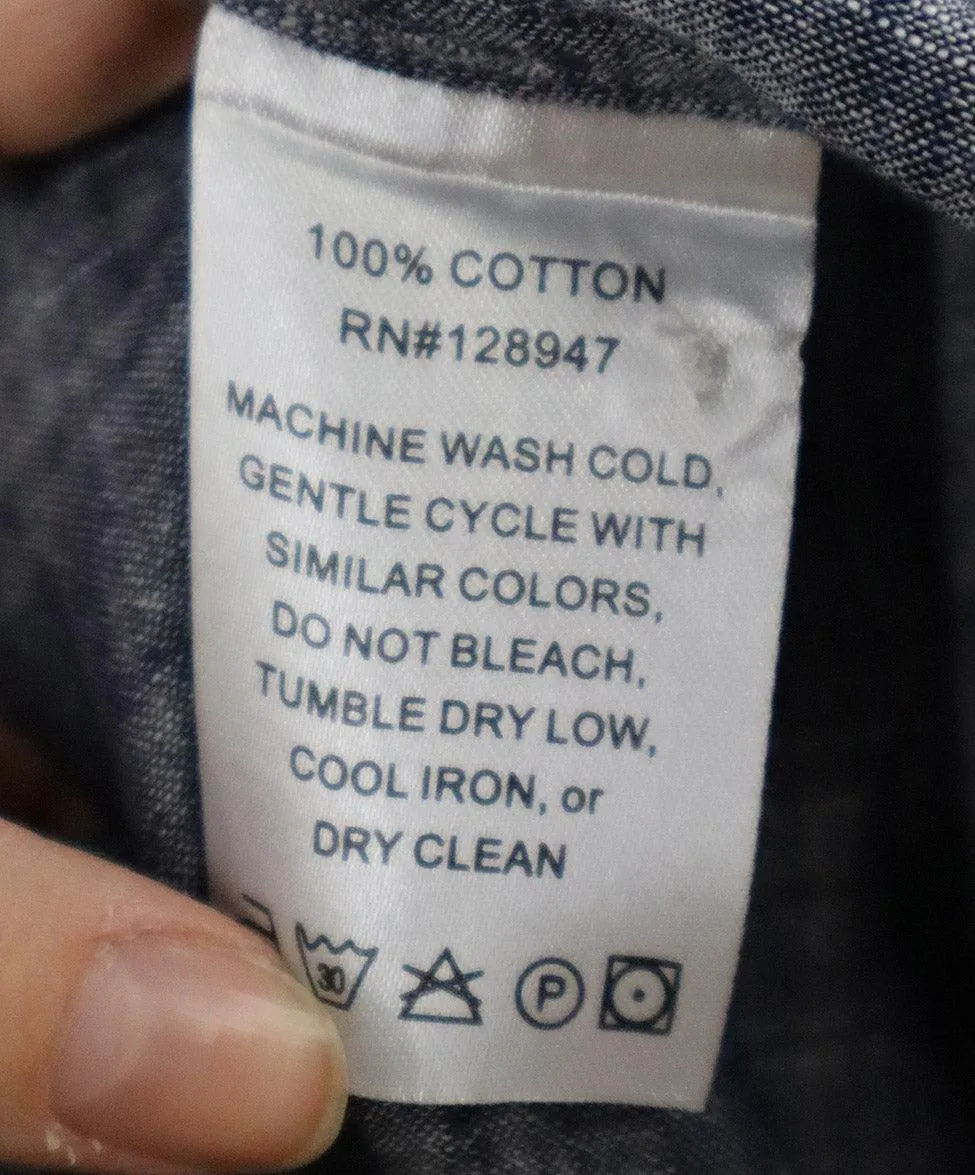 Nili Lotan Blue Cotton Shirt sz 4
