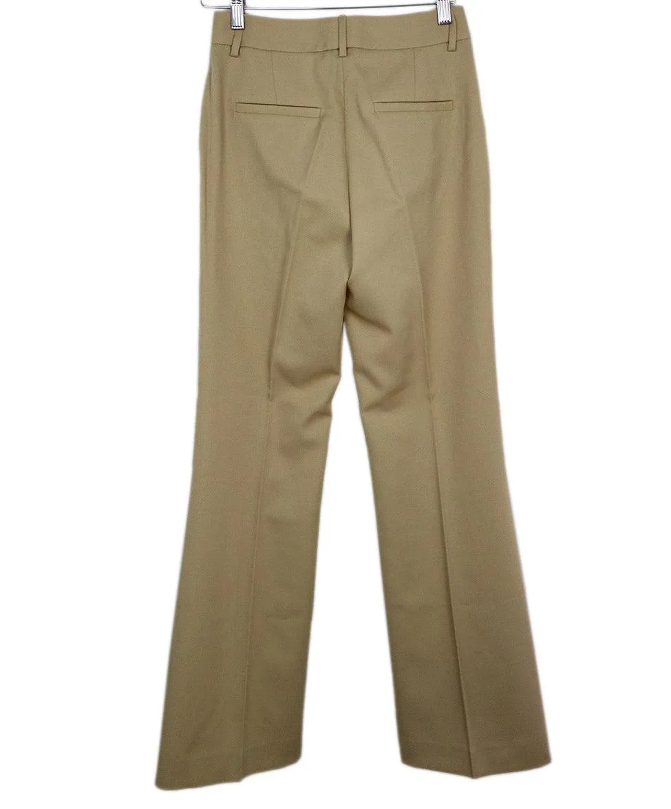 Nili Lotan Tan Wool Pants sz 0