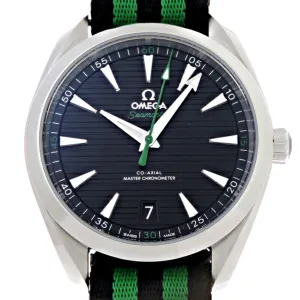 Omega Ceramic Stainless Steel Wristwatch (Pre-Owned)