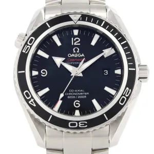 Omega Seamaster Planet Ocean Stainless Steel Wristwatch (Pre-Owned)
