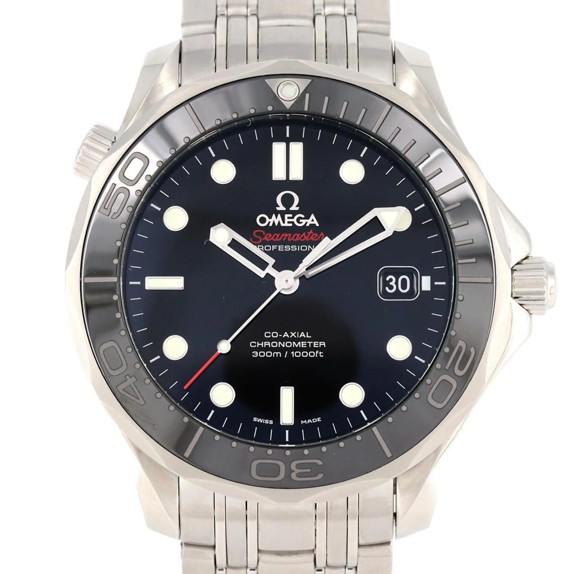 Omega Stainless Steel Wristwatch (Pre-Owned)